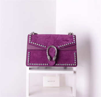 Gucci Dionysus Calfskin Purple Bag 400249