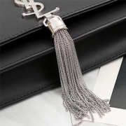 YSL Classic Calfskin Mini Chain Bag in Black 26817 - 3