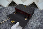 Chanel Flap Bag Caviar in Black 20cm with Gold Hardware - 6