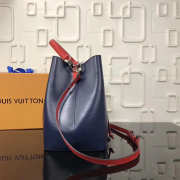 Louis Vuitton Lockme Bucket EPI Leather in Blue - 5