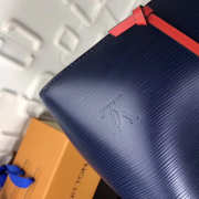 Louis Vuitton Lockme Bucket EPI Leather in Blue - 3