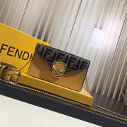 Fendi Original Calfskin Leather Pocket in Yellow - 1