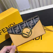 Fendi Original Calfskin Leather Pocket in Yellow - 6