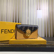 Fendi Original Calfskin Leather Pocket in Yellow - 2