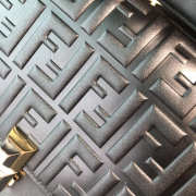 Fendi Kan I Flip Leather Bag in Black - 5