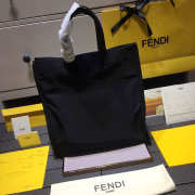 Fendi Tote Montage Leather Handbag - 3