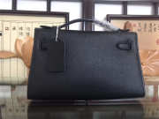 Hermes Mini Kelly Bag Sellier 22cm Black - 2