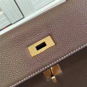 Hermes Kelly Mini leather handbag for women - 6