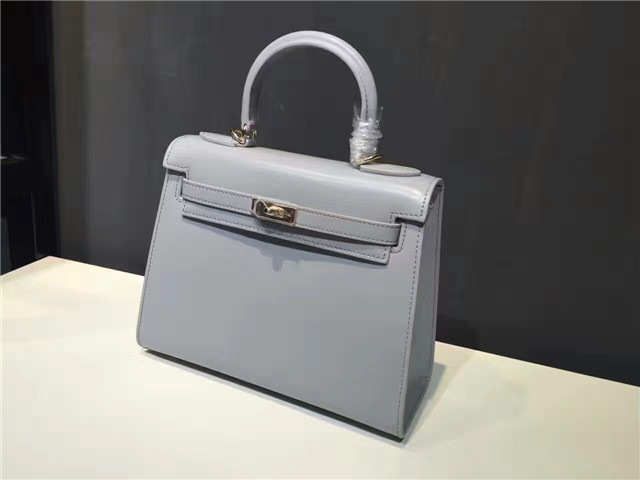 Hermes Kelly handbag in Light Blue - 1