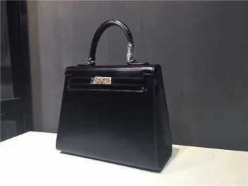 Hermes Kelly handbag in Black