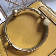 Chloe Medium Nile Bracelet Leather Crossbody Bag in Yellow - 5