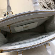 Prada Galleria Saffiano Leather Bag in White - 3