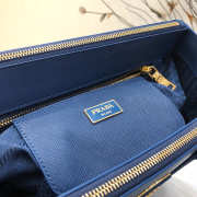 Prada Galleria Saffiano Leather Bag in Blue - 6