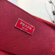 Prada Galleria Saffiano Leather Bag in Red - 3