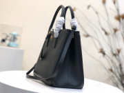 Prada Galleria Saffiano Leather Bag in Black - 5