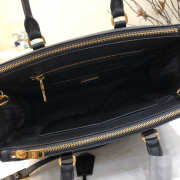 Prada Galleria Saffiano Leather Bag in Black - 3