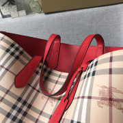 Burberry Double Side Shopping bag for Women in Red - 4