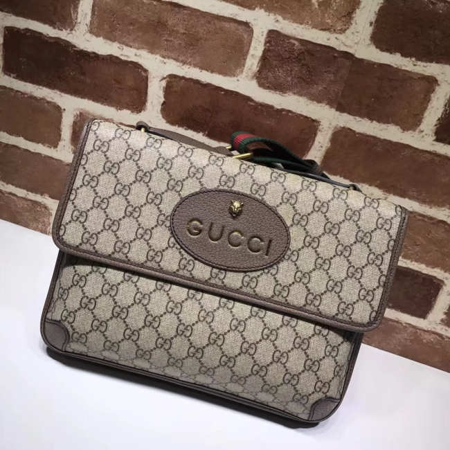 Gucci Supreme Belt Bag for Women with Brown - 1