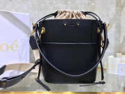 Chloe Large roy bucket bag in Black - 1