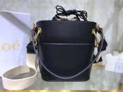 Chloe Large roy bucket bag in Black - 2