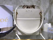 Chloe Large roy bucket bag in White - 1