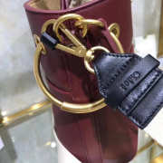 Chloe mini roy bucket bag in Wine Red - 6