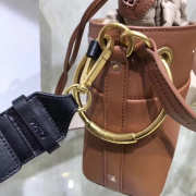 Chloe mini roy bucket bag in Brown - 6