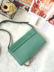 Chloe faye small shoulder bag in Green - 6