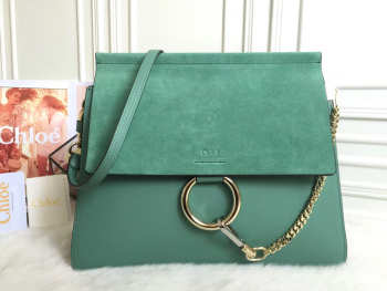 Chloe faye Large shoulder bag in Green