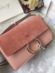 Chloe faye Small shoulder bag in Pink - 6