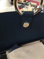 Chloe faye small shoulder bag in Dark Blue - 3