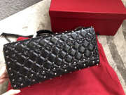 Valentino Garavani Rockstud Spike Lambskin Handbag - 5