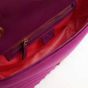 Gucci Marmont velvet Medium shoulder bag in Dark Purple - 2