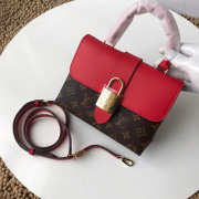 Louis Vuitton Locky BB Handbag in Red - 1