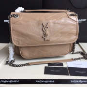 YSL Monogram Niki Shoulder Bag in Khaki - 1