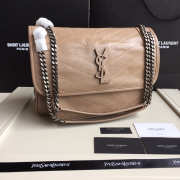 YSL Monogram Niki Shoulder Bag in Khaki - 2