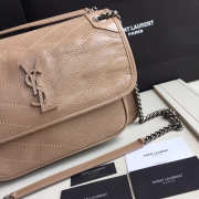 YSL Monogram Niki Shoulder Bag in Khaki - 5