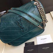 YSL Monogram Niki Shoulder Bag in Green - 2