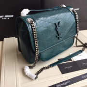 YSL Monogram Niki Shoulder Bag in Green - 4