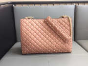 Valentino original lambskin spike tote bag in Nude Pink - 2