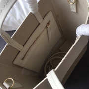 Celine Original Lambskin Leather Bucket Bag white khaki - 2