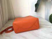 Celine Original Lambskin Leather Bucket Bag Orange - 6