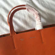 Celine Original Lambskin Leather Bucket Bag Orange - 2