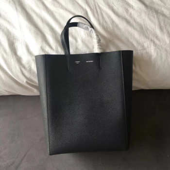 Celine Original Lambskin Leather Bucket Bag black