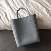 Celine Original Lambskin Leather Bucket Bag light blue - 1