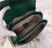 Gucci Interlocking G Crossbody Chain Bag Green 510320 - 5