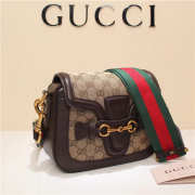 Gucci Lady Web Shoulder Bag Coffee 384821 - 4