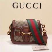 Gucci Lady Web Shoulder Bag Khaki 384821 - 1