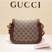 Gucci Lady Web Shoulder Bag Khaki 384821 - 6