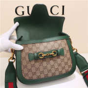 Gucci Lady Web Shoulder Bag Green - 3